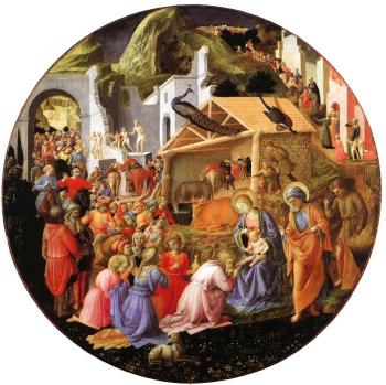 Adoration of the Magi (finished by Fra Filippo Lippi)